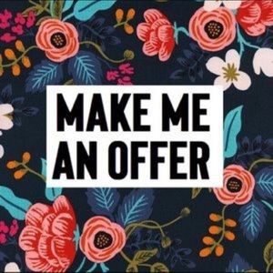 ✨MAKE ME AN OFFER✨